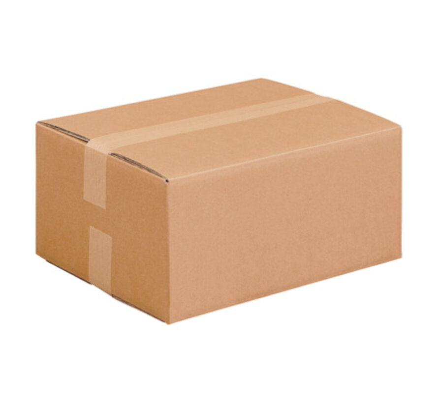 Amerikaanse vouwdoos dubbele golf 280x280x150mm