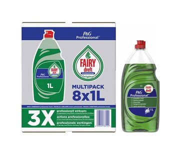 Dreft Dreft Fairy Original Afwasmiddel - 8 x 1 liter - P&G Professional