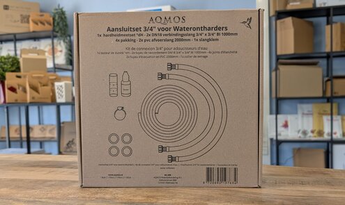 AQMOS Waterbehandeling kiest voor bedrukte dozen van VerpakkingenXL