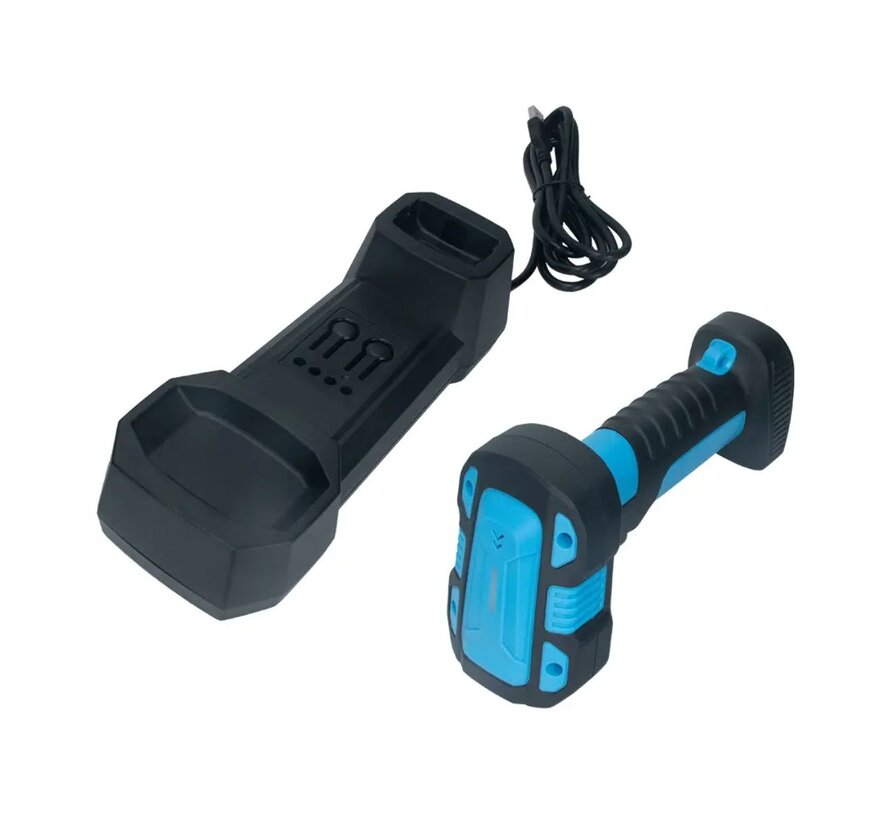 Specipack Barcode Scanner BSX-10 - 2D - Bluetooth + 433 MHz - Met basis - 3000 mAh