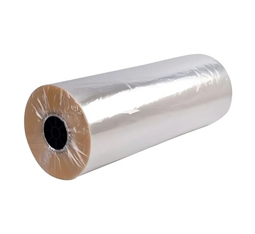 BOPP bloemenfolie 60 cm x 1000 m - transparant - 25 my