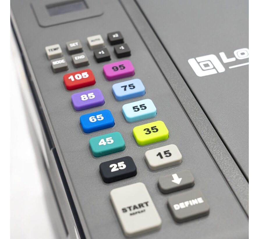 Tapedispenser EG-100 elektrisch - Voor gegomde tape tot 80 mm breed