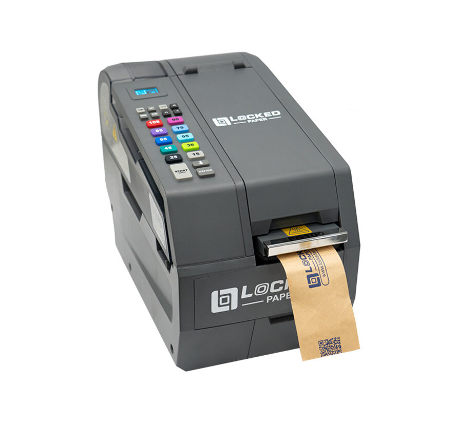 Tapedispenser EG-100 elektrisch - Voor gegomde tape tot 80 mm breed