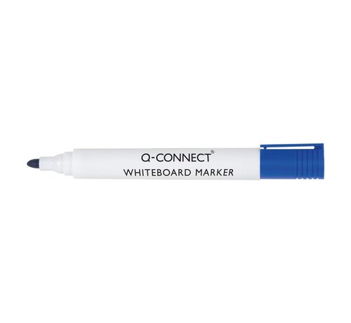 Pergamy Q-CONNECT whiteboardmarker - blauw