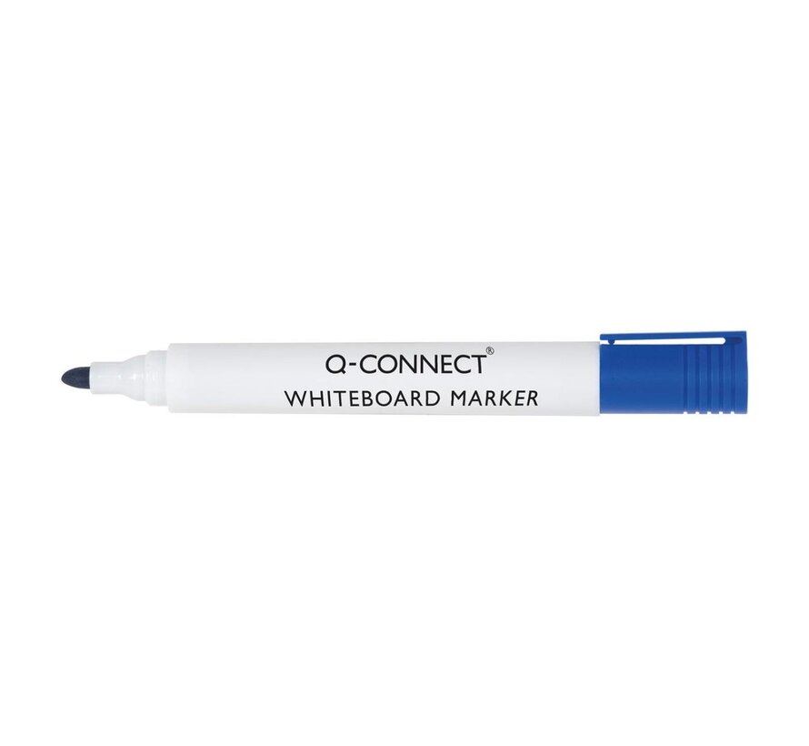Q-CONNECT whiteboardmarker - blauw