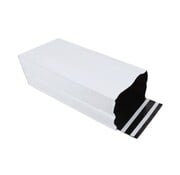 Plastic verzendzakken voor schoenendozen 30 x 47 cm + blokbodem 14 cm - Doos 125 stuks