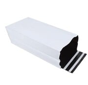Plastic verzendzakken voor schoenendozen 38 x 67 cm + blokbodem 14 cm - Doos 125 stuks