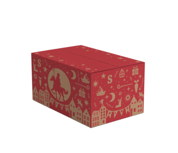 Specipack Geschenkdozen Sinterklaas - 200 x 150 x 120 mm - bundel met 30 dozen