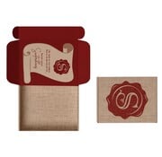 Brievenbusdoos Sinterklaas - 22 x 15,5 x 2,8 cm - pak met 50 stuks