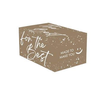 Specipack Geschenkdozen kerst - wit en bruin - 490 x 390 x 270 mm - bundel met 15 dozen