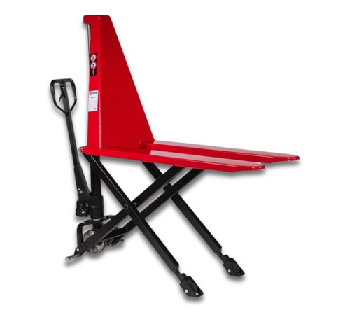 WELDON Schaarpalletwagen 1000 kg - 1170 mm vork - polyurethaan wielen
