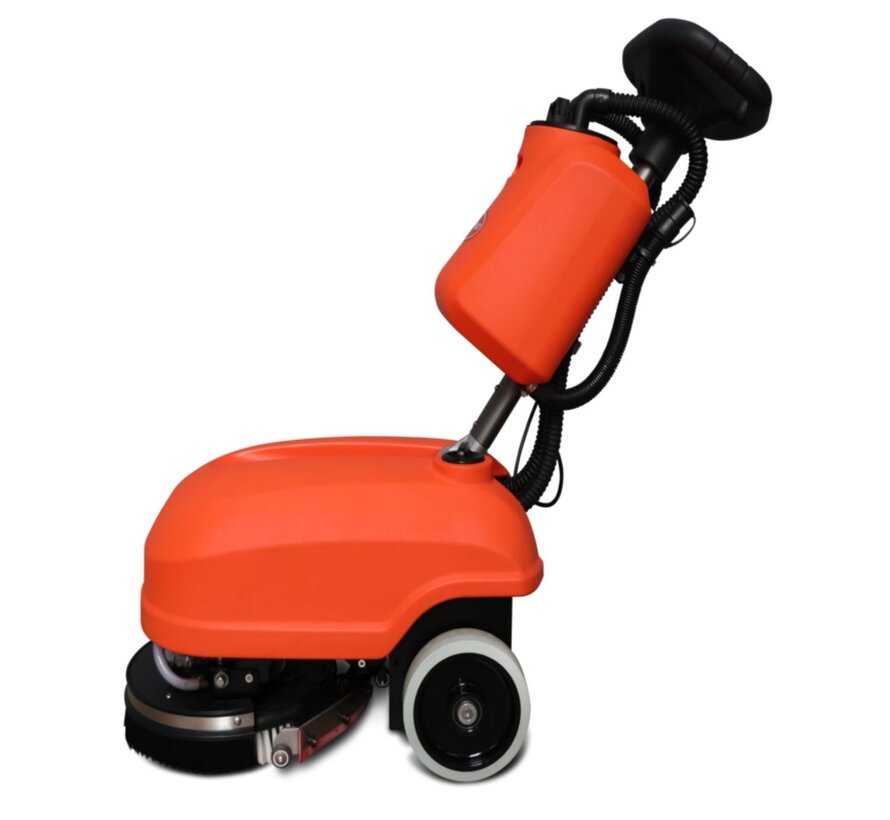 Noblelift kleine schrobmachine NB380 - 10 liter - compact en wendbaar