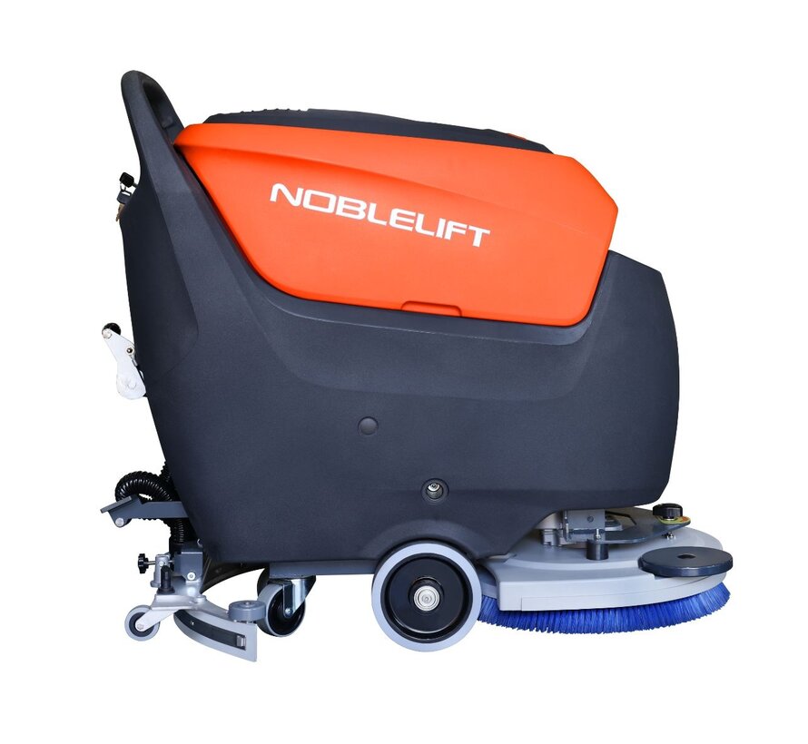Noblelift schrobmachine NB530 - 50 liter - 530 mm borstel - 3 tot 4 uur werktijd