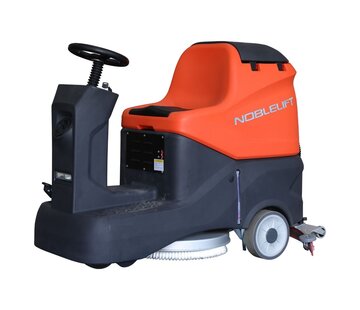 Noblelift schrobmachine met zitfunctie NR810 - 120 liter - 810 mm dubbele borstel - 4860 m²/u