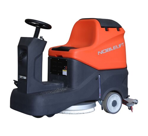 Noblelift schrobmachine met zitfunctie NR810 - 120 liter - 810 mm dubbele borstel - 4860 m²/u