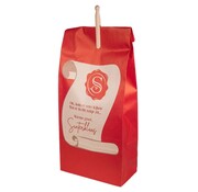 Sinterklaas geschenkzak 20 x 10 x 47 cm - Doos met 50 zakken inclusief knijpers