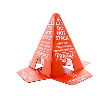 Specipack Pallethoedje - nicht stapeln - do not stack - Anti-stapelhoedje voorkomt beschadigingen