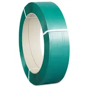 PET omsnoeringsband 12,5 x 0,80 mm x 1500 m - Kern 406 mm - Groen