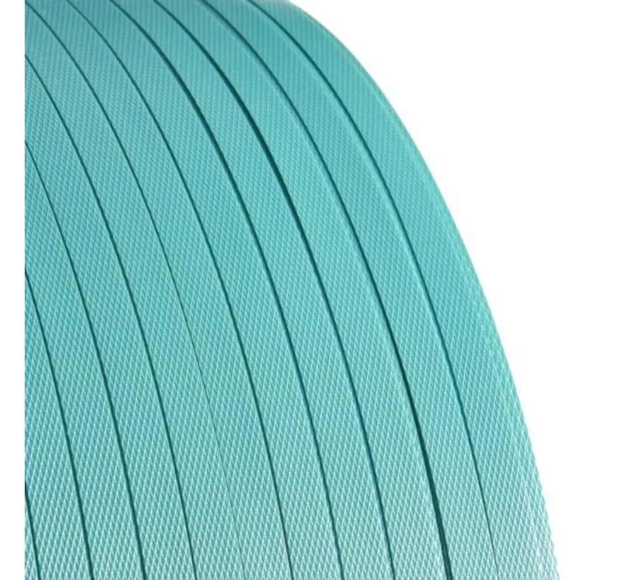 PET omsnoeringsband 12,5 x 0,80 mm x 1500 m - Kern 406 mm - Groen