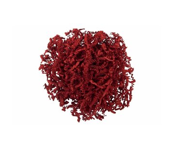 SizzlePak® Deep Red 10 kg - Gerecycled opvulmateriaal - Doos 60x40x40 cm