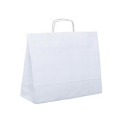 Specipack Papieren tasjes - 54 x 14 x 44 cm - Gedraaid Koord of Platte Handgreep  -200 stuks