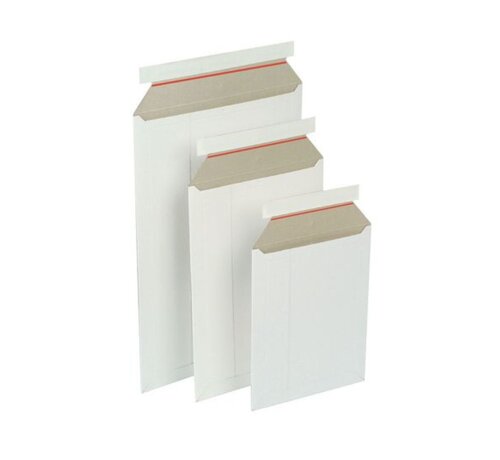 Specipack Kartonnen envelop 215 x 270 mm - Wit - Doos 100 stuks