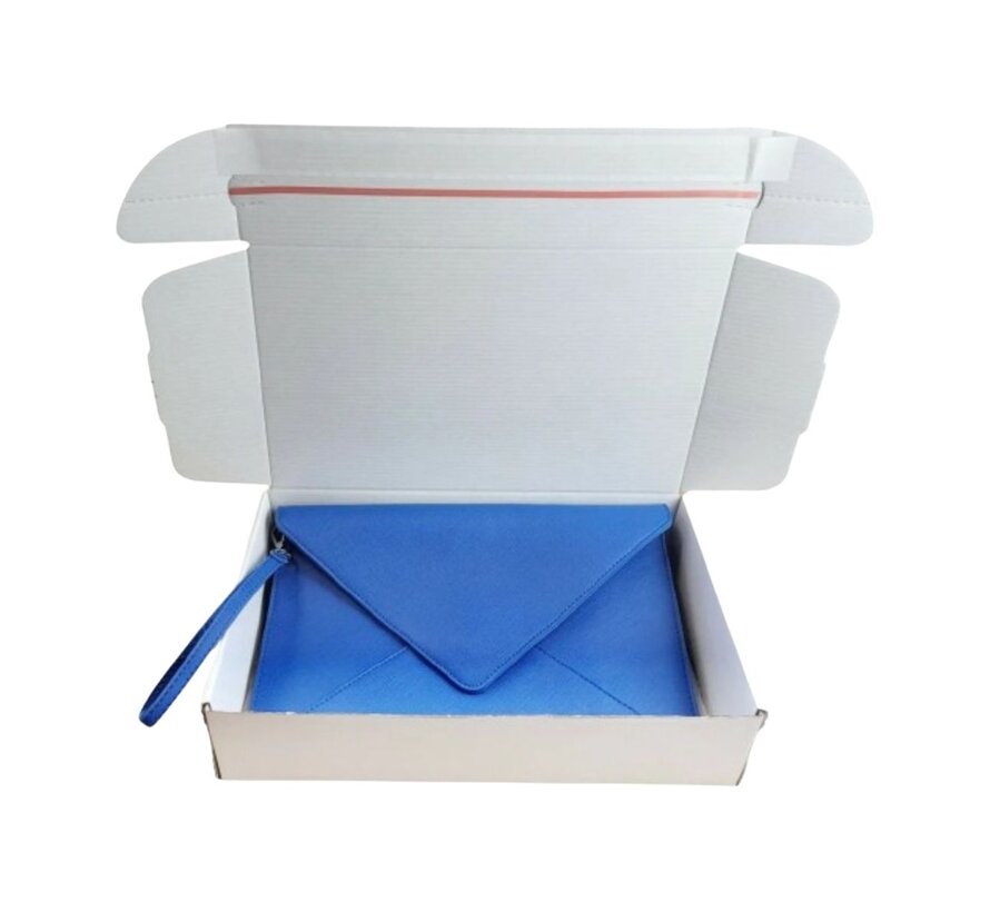 Postdoos wit met plakstrip 290x185x70 mm - Bundel 20 stuks