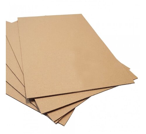 Kartonnen Platen Golfkarton 550 x 750 mm B-Golf - Geschikt voor minipallets