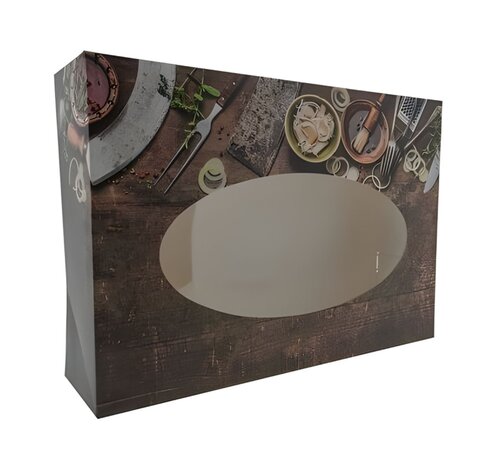Specipack Cateringdoos - Bon appetit - 310x460x80mm - met venster - 80 stuks
