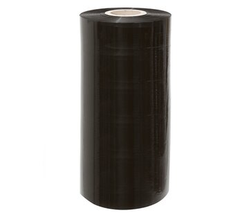Specipack Machinewikkelfolie 150% Zwart - Dikte 23 my - 500 mm breed - Per KG