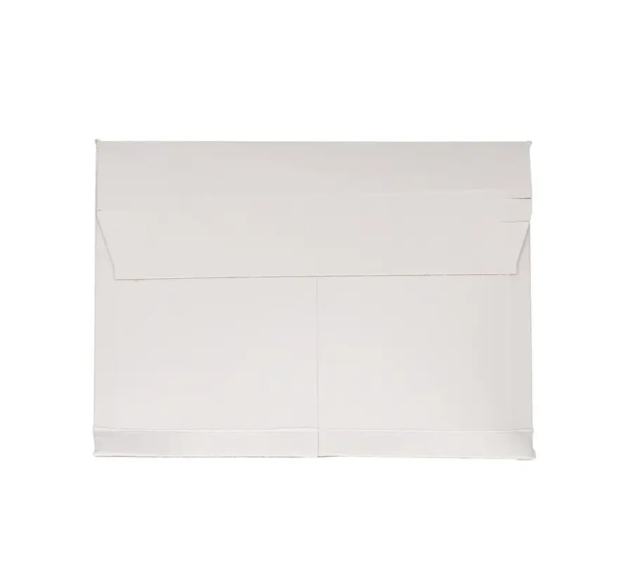 Verzendenvelop opening lange zijde - 270 x 215 x 30 mm - wit - met tearstrip - bundel met 100 stuks