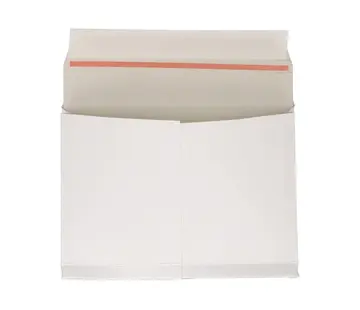 Verzendenvelop opening lange zijde - 270 x 215 x 30 mm - wit - met tearstrip - bundel met 100 stuks