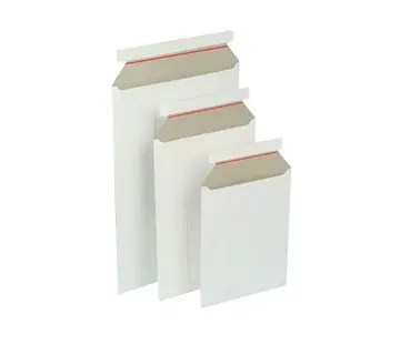 Kartonnen envelop 320 x 455 mm - Wit - Doos 75 stuks - A3 formaat