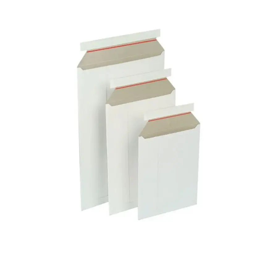 Kartonnen envelop 320 x 455 mm - Wit - Doos 75 stuks - A3 formaat