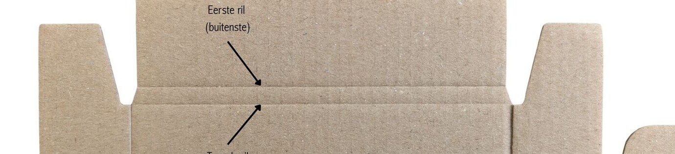 Hoe vouw ik een brievenbusdoos doos goed op?