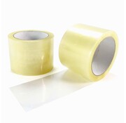 PP tape transparant low noise - 75 mm x 66 m - 35 my - Doos 24 rollen