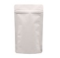 Witte stazakken zonder venster - 100 ml - kraft / ALU / PE - Doos 200 stuks