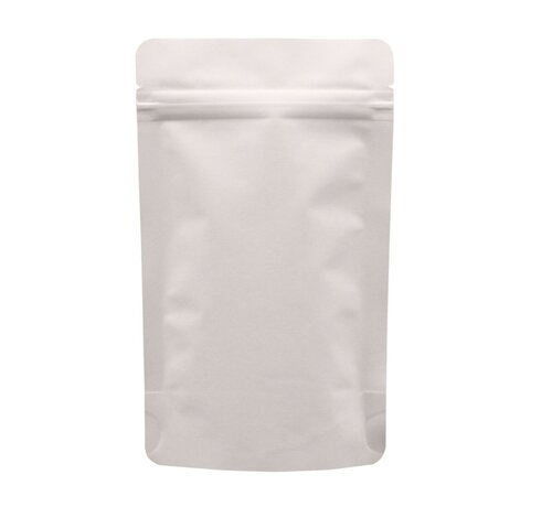 Witte stazakken zonder venster - 500 ml - kraft / ALU / PE - Doos 200 stuks