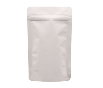 Witte stazakken zonder venster - 1.000 ml - kraft / ALU / PE - Doos 200 stuks