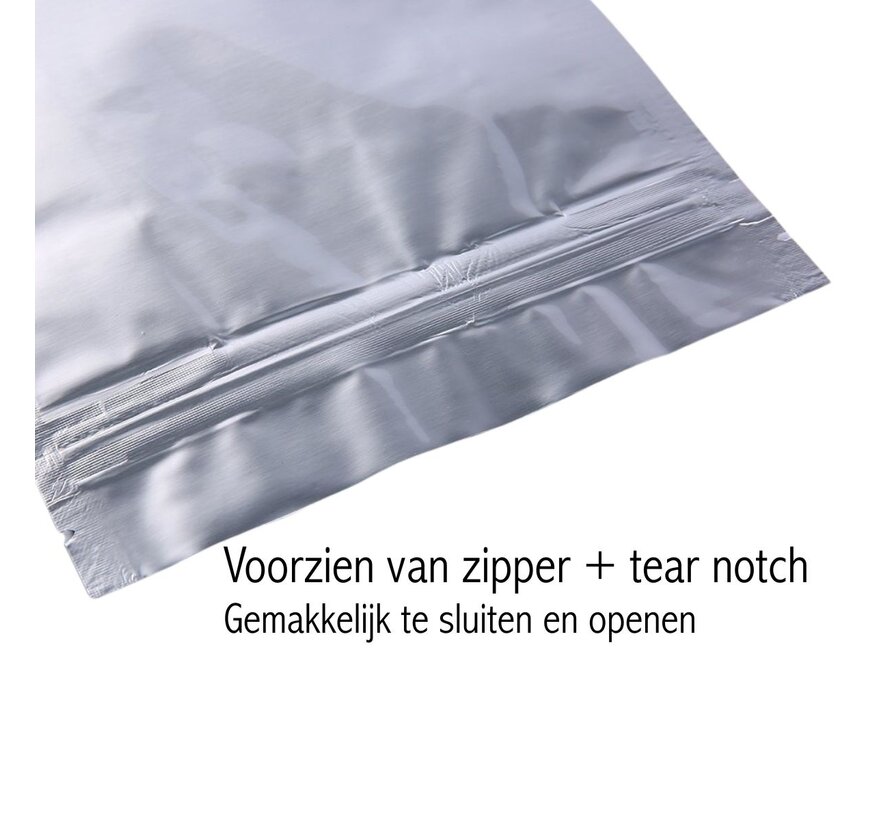 Aluminium Stazakken - 250ml - 110x185mm - 250 stuks