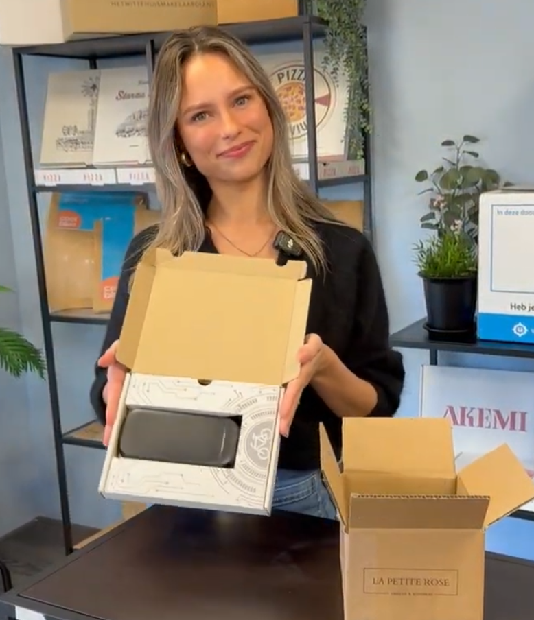 Perfect passende doos