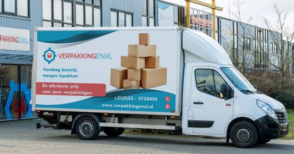Bestelling afhalen bij VerpakkingenXL in Enschede