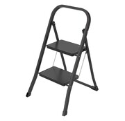 Galico Brasq Trapladder SL200 - Zwart - 2 Treden - 150kg Draagkracht