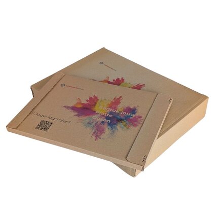 Platte dozen bedrukken