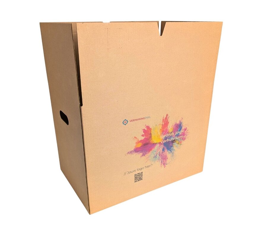 Verhuisdoos bedrukt in kleine oplage - Bundel met 10 dozen gepersonaliseerd met eigen ontwerp