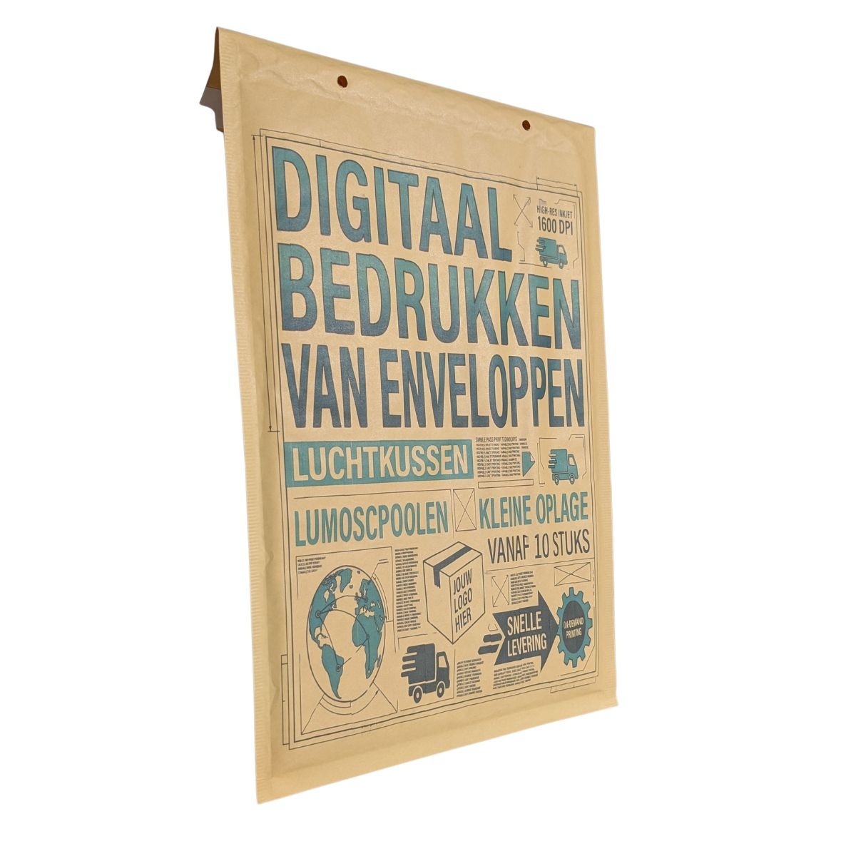 Voorbeeld van een optimaal ontwerp voor digitale print