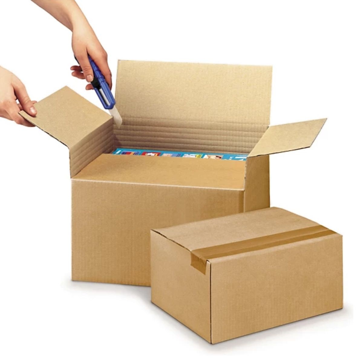 Doos met rillijnen VerpakkingenXL