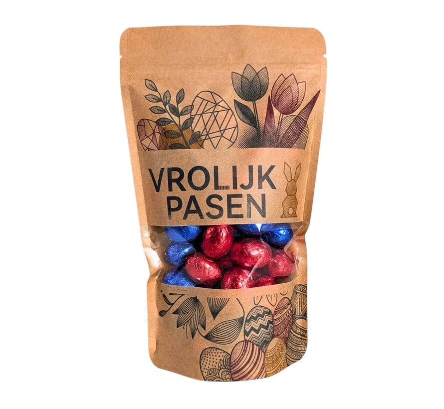 Stazakken Pasen - Kraft papier - 500ml - 130x190mm - 100 stuks