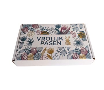 Brievenbusdozen Pasen - 180 x 115 x 30 mm A6 Wit - 100 stuks