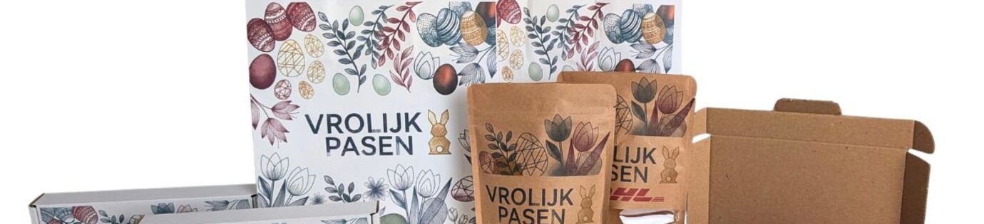 Paasverpakkingen personaliseren: Zo maak je indruk met jouw eigen logo